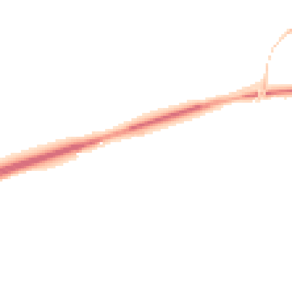 Night-time road noise heatmap for DL12 9LJ