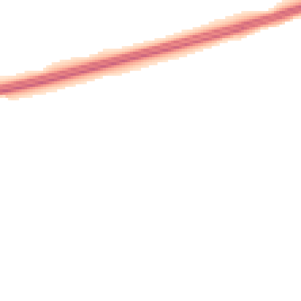 Night-time road noise heatmap for DL12 9LZ