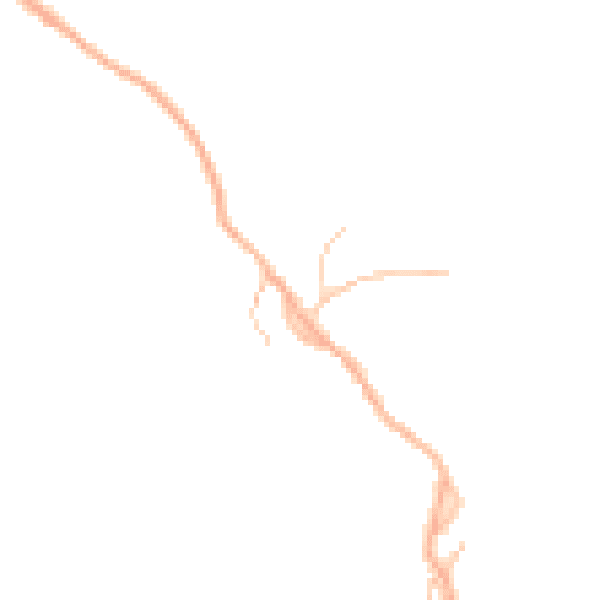 Daytime road noise heatmap for DL12 9NP