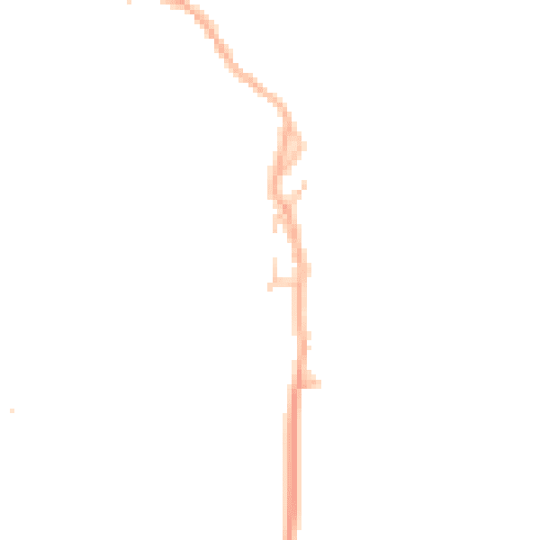 Daytime road noise heatmap for DL12 9QU