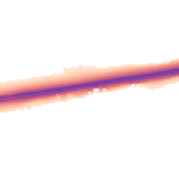 Daytime road noise heatmap for DL12 9RH