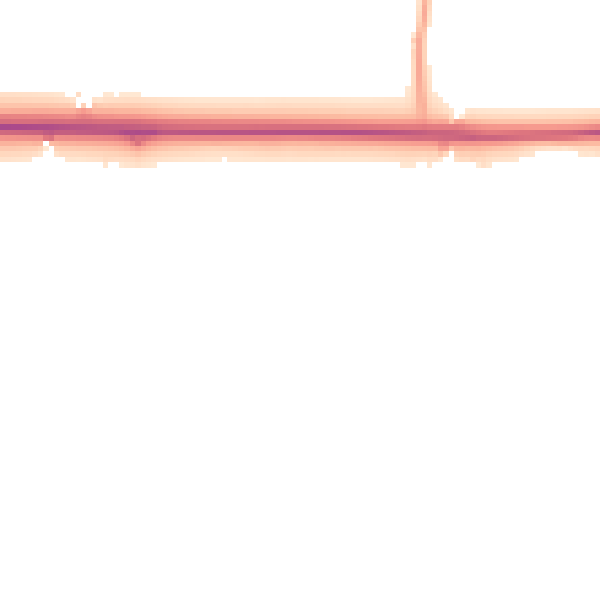 Night-time road noise heatmap for DL12 9SJ