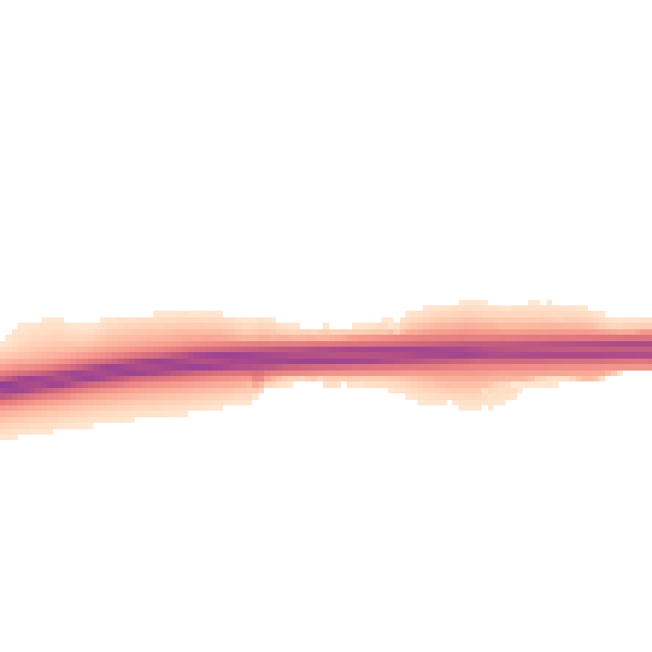 Night-time road noise heatmap for DL12 9SR