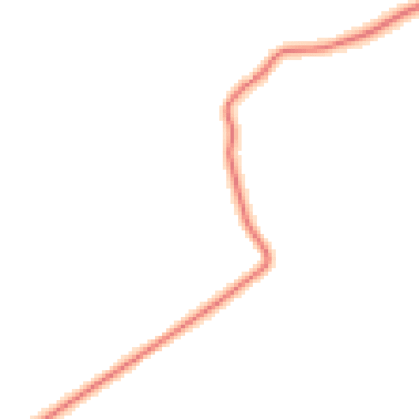 Daytime road noise heatmap for DL12 9UP