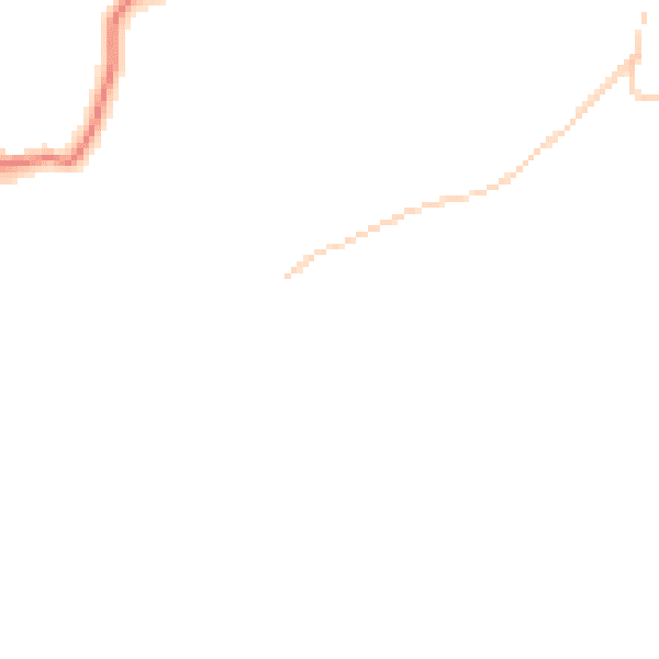 Daytime road noise heatmap for DL12 9UW