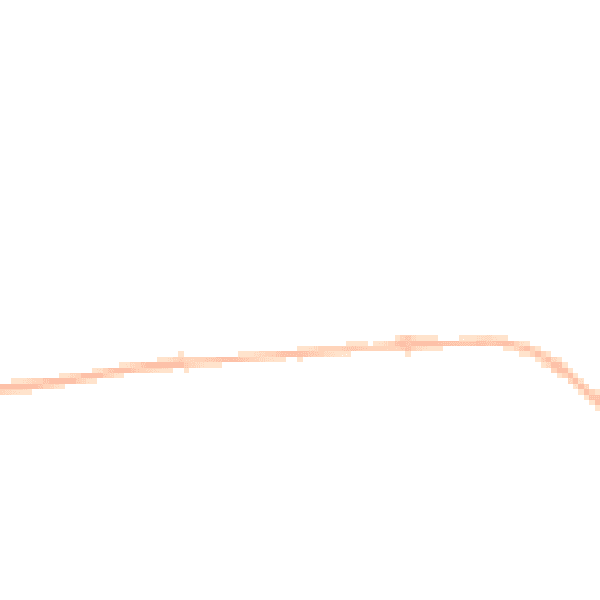 Night-time road noise heatmap for DL14 0BY