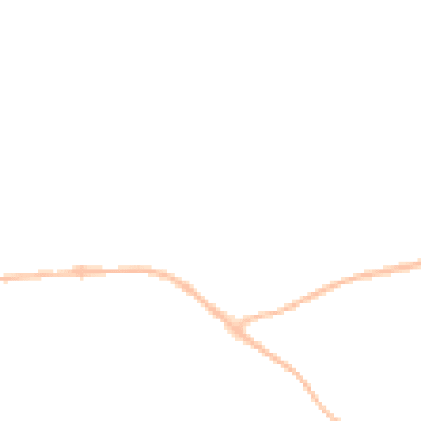 Night-time road noise heatmap for DL14 0JR