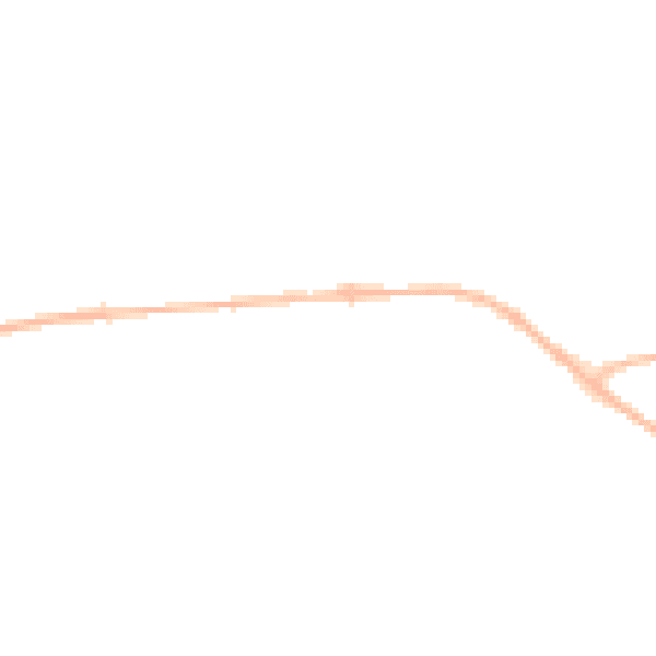 Night-time road noise heatmap for DL14 0LW