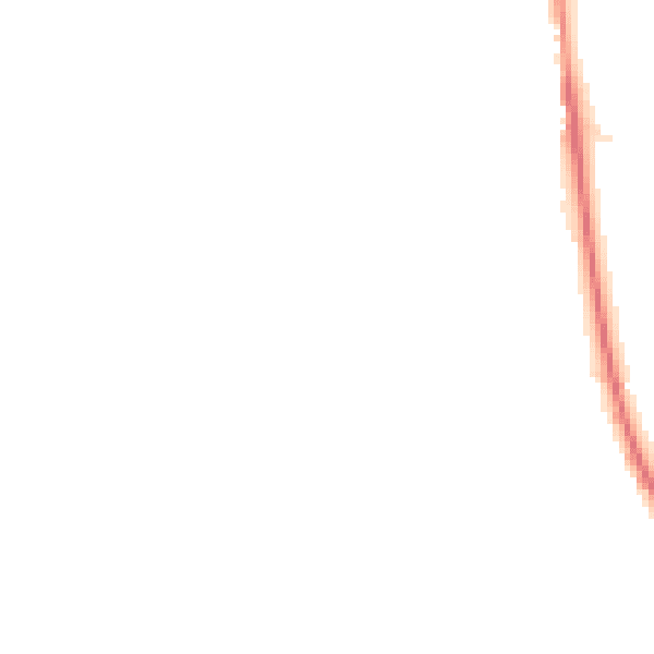 Night-time road noise heatmap for DL14 0LZ