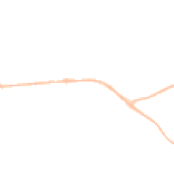 Night-time road noise heatmap for DL14 0RJ