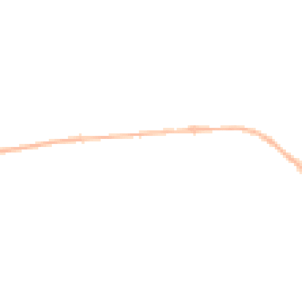 Night-time road noise heatmap for DL14 0ST