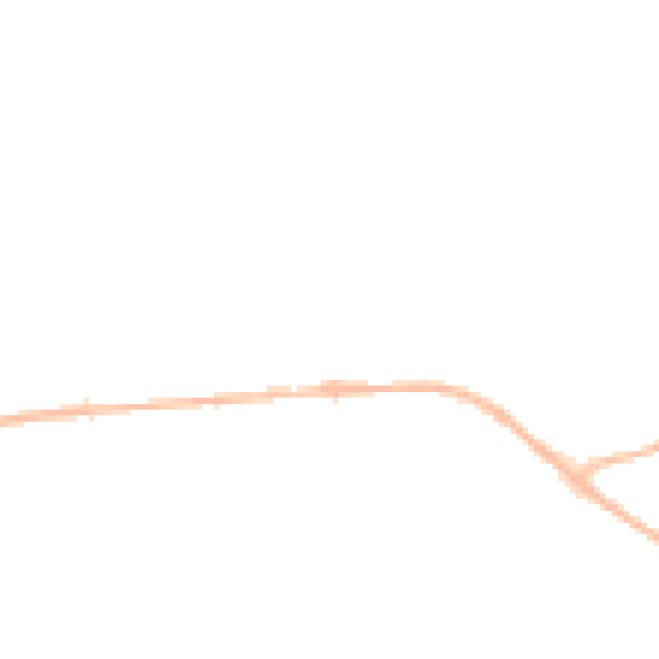 Night-time road noise heatmap for DL14 0SU