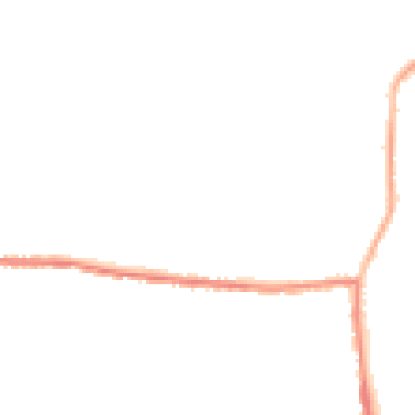 Night-time road noise heatmap for DL14 0TG