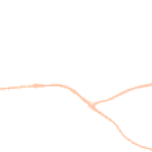 Night-time road noise heatmap for DL14 0TJ