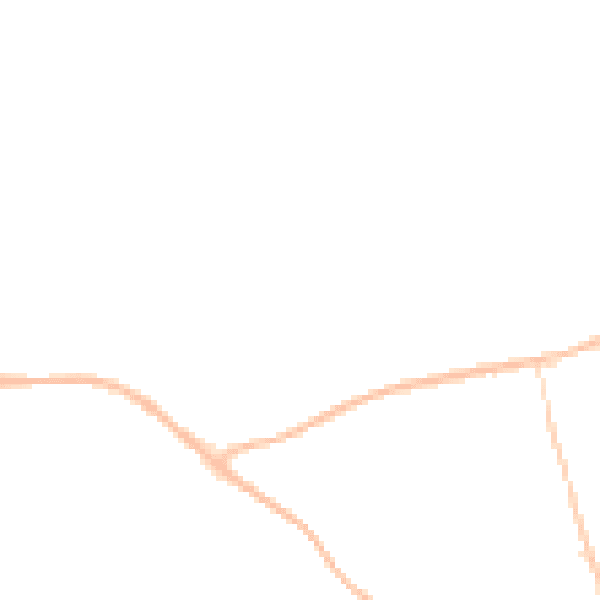 Night-time road noise heatmap for DL14 0TS