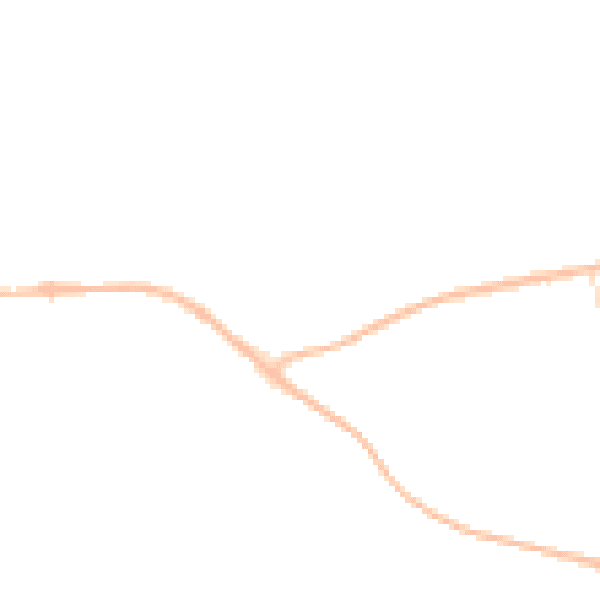 Night-time road noise heatmap for DL14 0TW