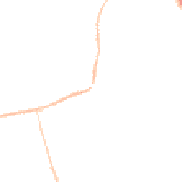 Night-time road noise heatmap for DL14 6TT