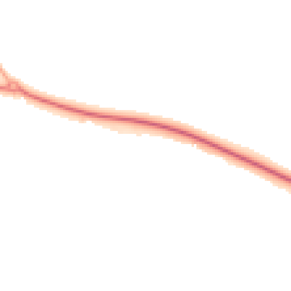 Night-time road noise heatmap for DL14 7RN