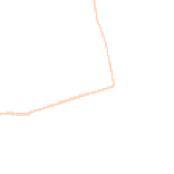 Night-time road noise heatmap for DL14 8HX