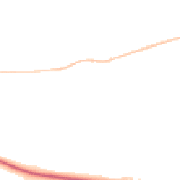 Night-time road noise heatmap for DL14 8NJ