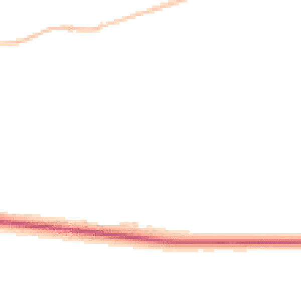 Night-time road noise heatmap for DL14 8NQ