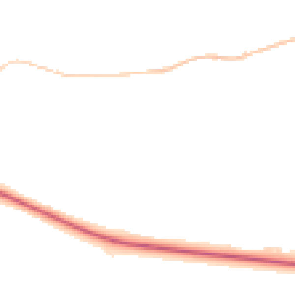 Night-time road noise heatmap for DL14 8PR