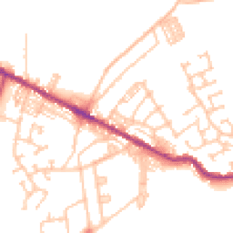 Daytime road noise heatmap for DL15 0AG