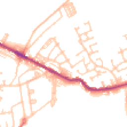 Daytime road noise heatmap for DL15 0AY