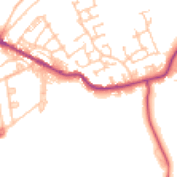 Daytime road noise heatmap for DL15 0BQ
