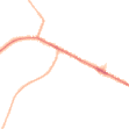 Night-time road noise heatmap for DL15 0DD