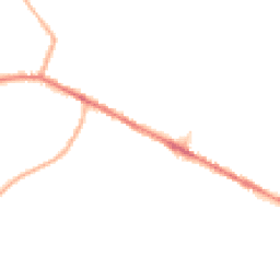Night-time road noise heatmap for DL15 0DS