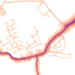Daytime road noise heatmap for DL15 0GQ