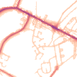 Daytime road noise heatmap for DL15 0HB