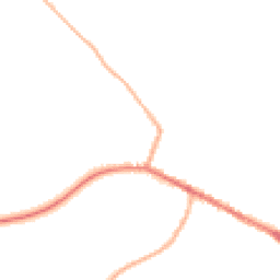 Night-time road noise heatmap for DL15 0HH