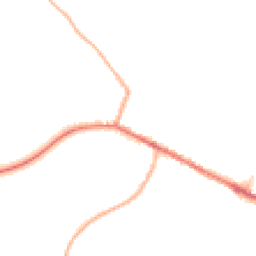 Night-time road noise heatmap for DL15 0HN