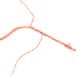Night-time road noise heatmap for DL15 0HS