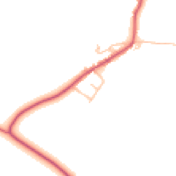 Daytime road noise heatmap for DL15 0JH