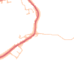 Daytime road noise heatmap for DL15 0JT