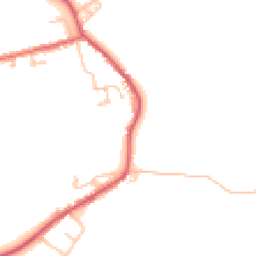 Daytime road noise heatmap for DL15 0JX