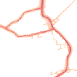 Daytime road noise heatmap for DL15 0LD
