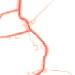 Daytime road noise heatmap for DL15 0LE