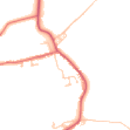 Daytime road noise heatmap for DL15 0LF
