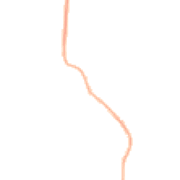 Night-time road noise heatmap for DL15 0LP