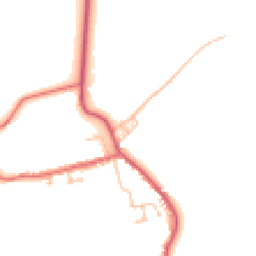 Daytime road noise heatmap for DL15 0LS