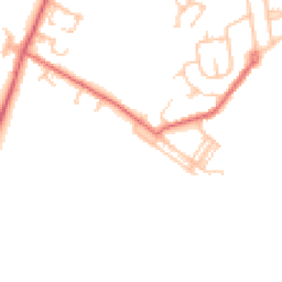 Daytime road noise heatmap for DL15 0ND