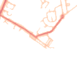 Daytime road noise heatmap for DL15 0NF