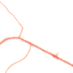 Night-time road noise heatmap for DL15 0PB