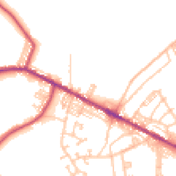 Daytime road noise heatmap for DL15 0PH