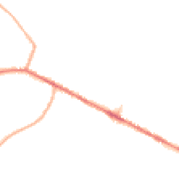 Night-time road noise heatmap for DL15 0PH