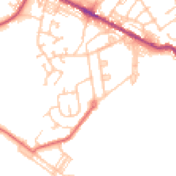 Daytime road noise heatmap for DL15 0PZ